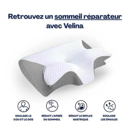 Oreiller cervical en mousse à mémoire de forme