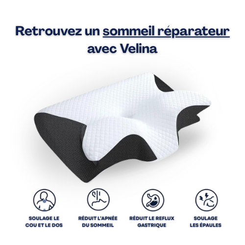 Oreiller cervical en mousse à mémoire de forme