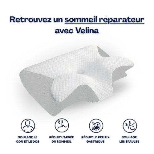 Oreiller cervical en mousse à mémoire de forme
